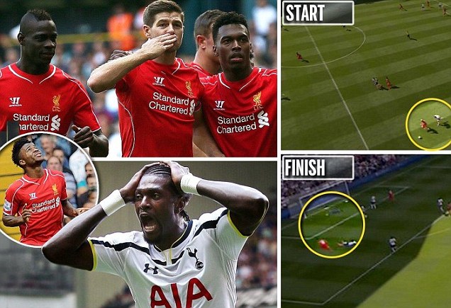 Liverpool Tekuk Tottenham 3-0, Balotelli Gagal `Tebar Pesona`